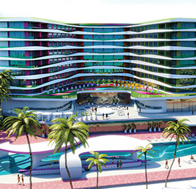 Hotel Pool Side